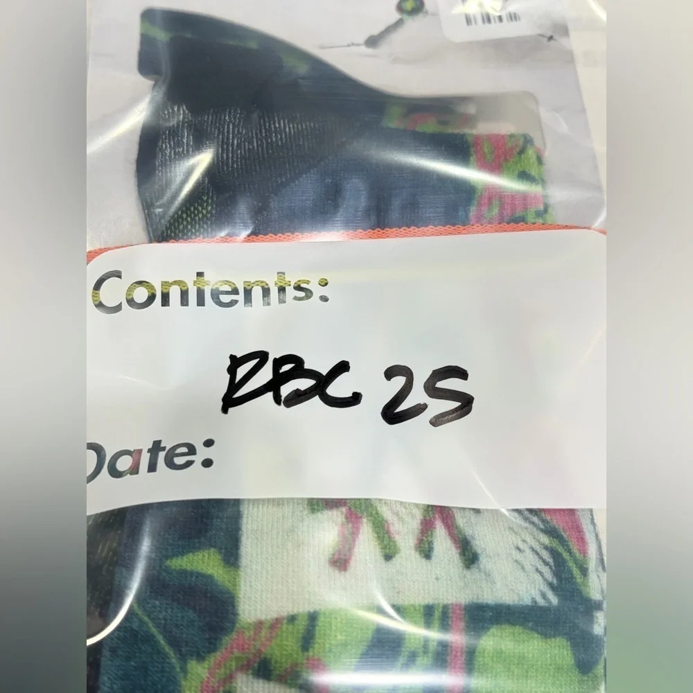 SmartWool Mens XL Zero Cushion Pow Print Ski Socks Blue Black NWT Over the Calf